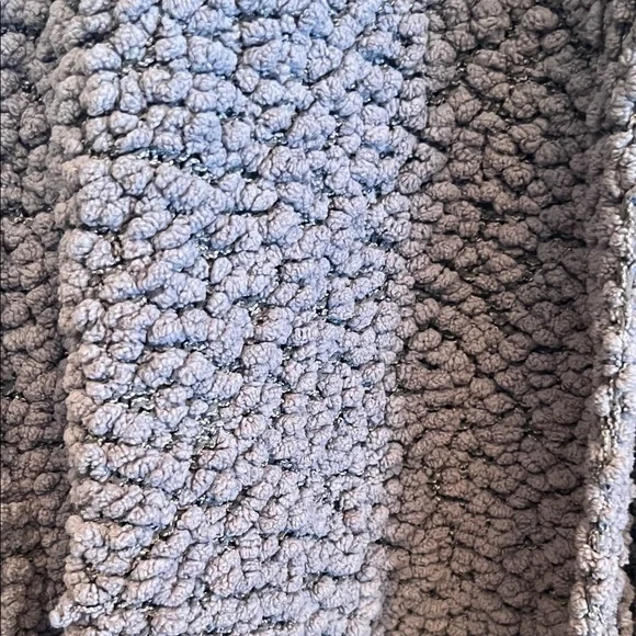 Cozy Charcoal Women's Open Front Cardigan with Pockets - Picture 3 of 6